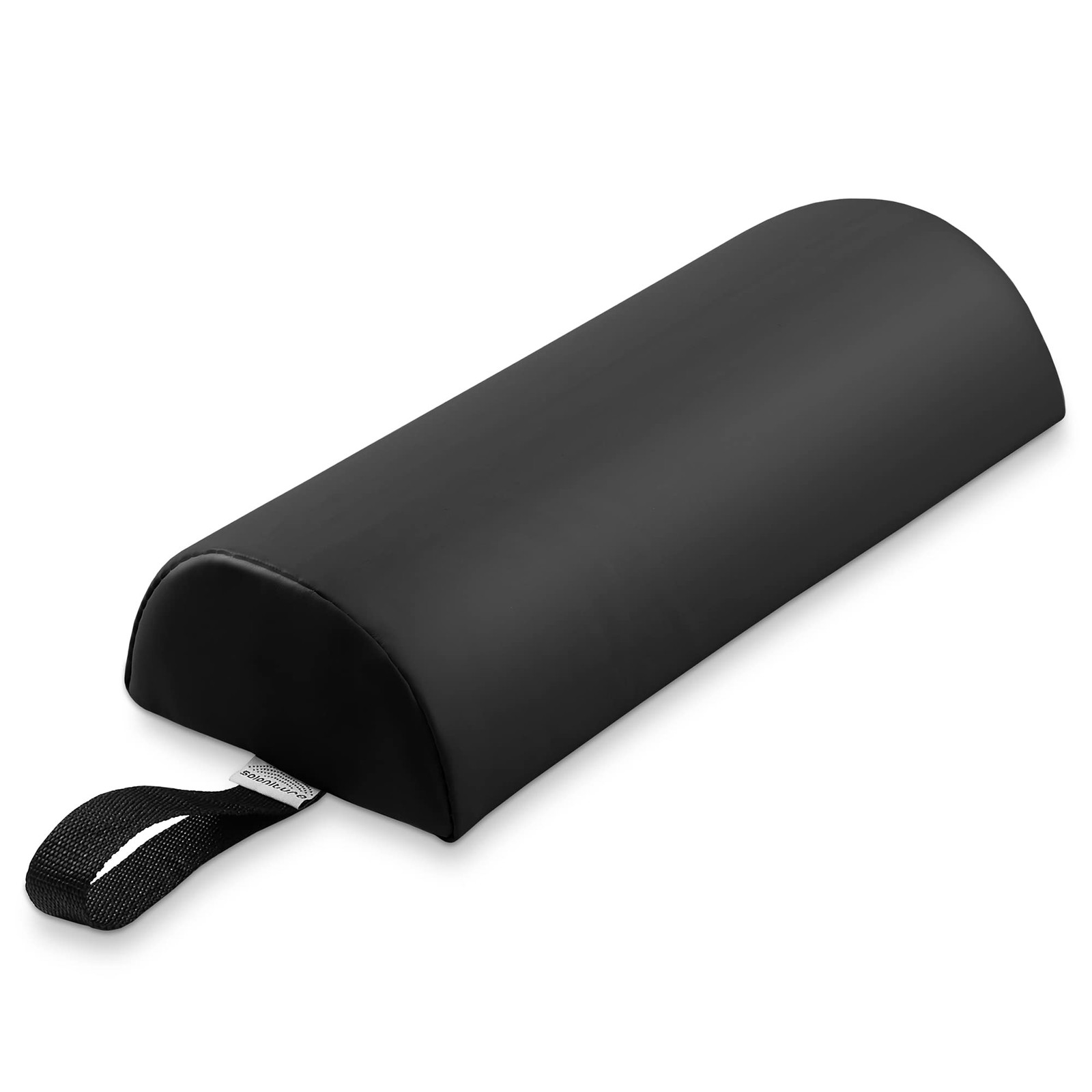 Saloniture Half Round Neck Massage Table Bolster 1 count (pack of 1), Black