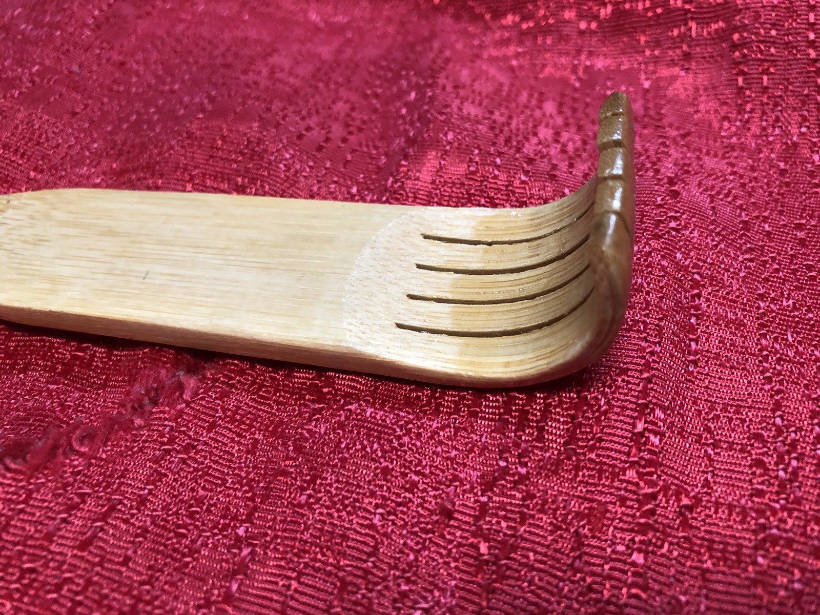 Lot Of 2 BAMBOO BACK SCRATCHER 20” FAST FREE SHIPPING Long Reach Relief