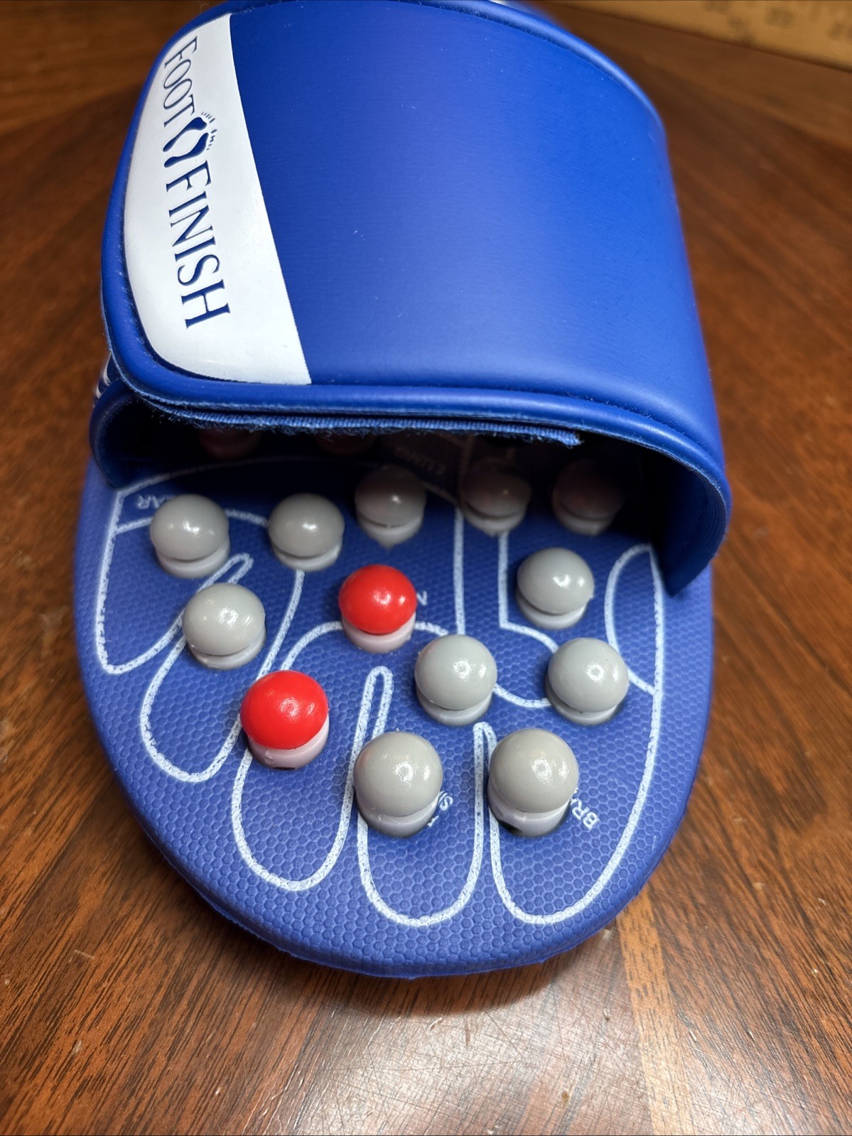 Foot Finish Plantar Fasciitis Relief Acupressure Size 44 Foot Reflexology Slides