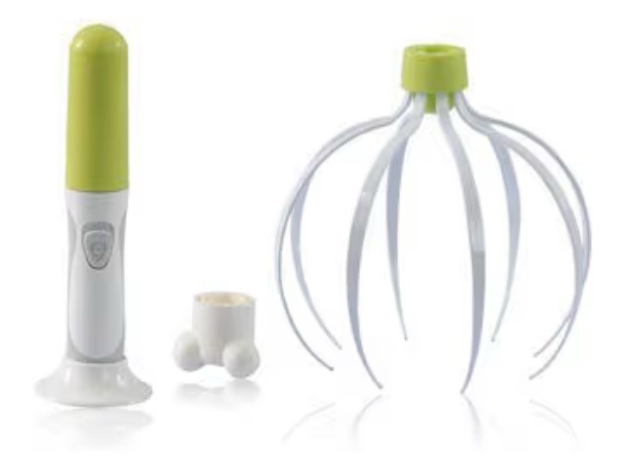HealthmateForever Therapeutic Solutions Head Massager Scalp Stress Relief Tool