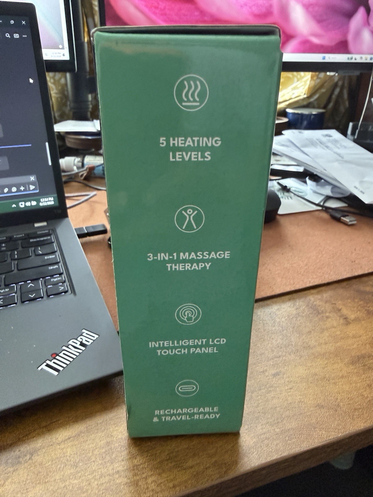 Rejuvacare Advanced Foot Renew 3-In-1 Foot Nerve Relief Massage & Heat Therapy