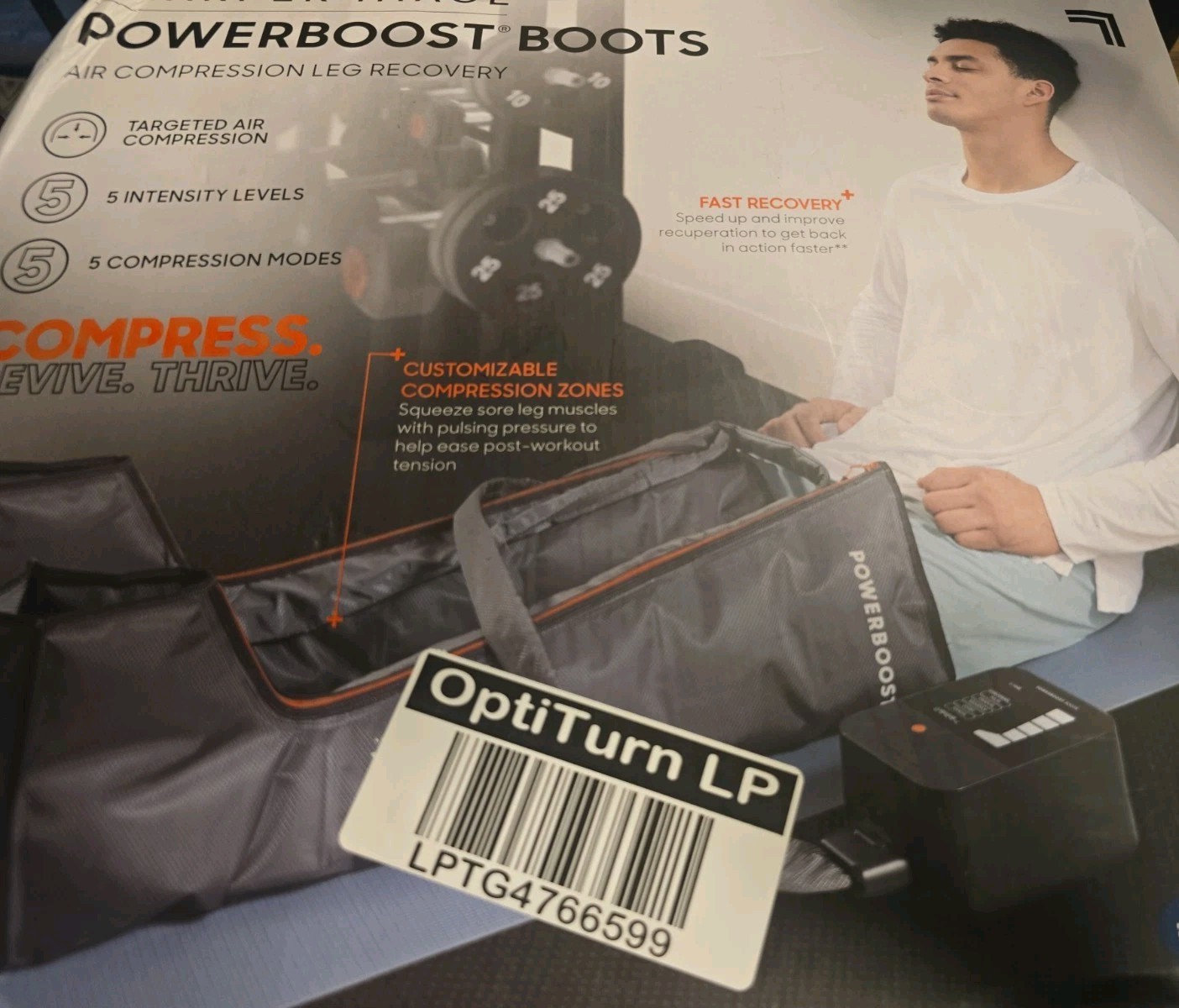 Sharper Image PowerBoost Boots 25 In And Up