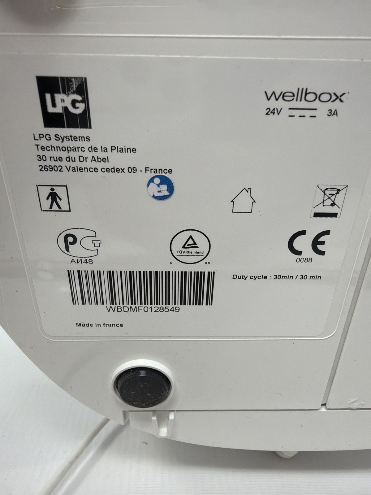 LPG Wellbox S Anti-Cellulite Massager, Multiple Attachments, LCD Display