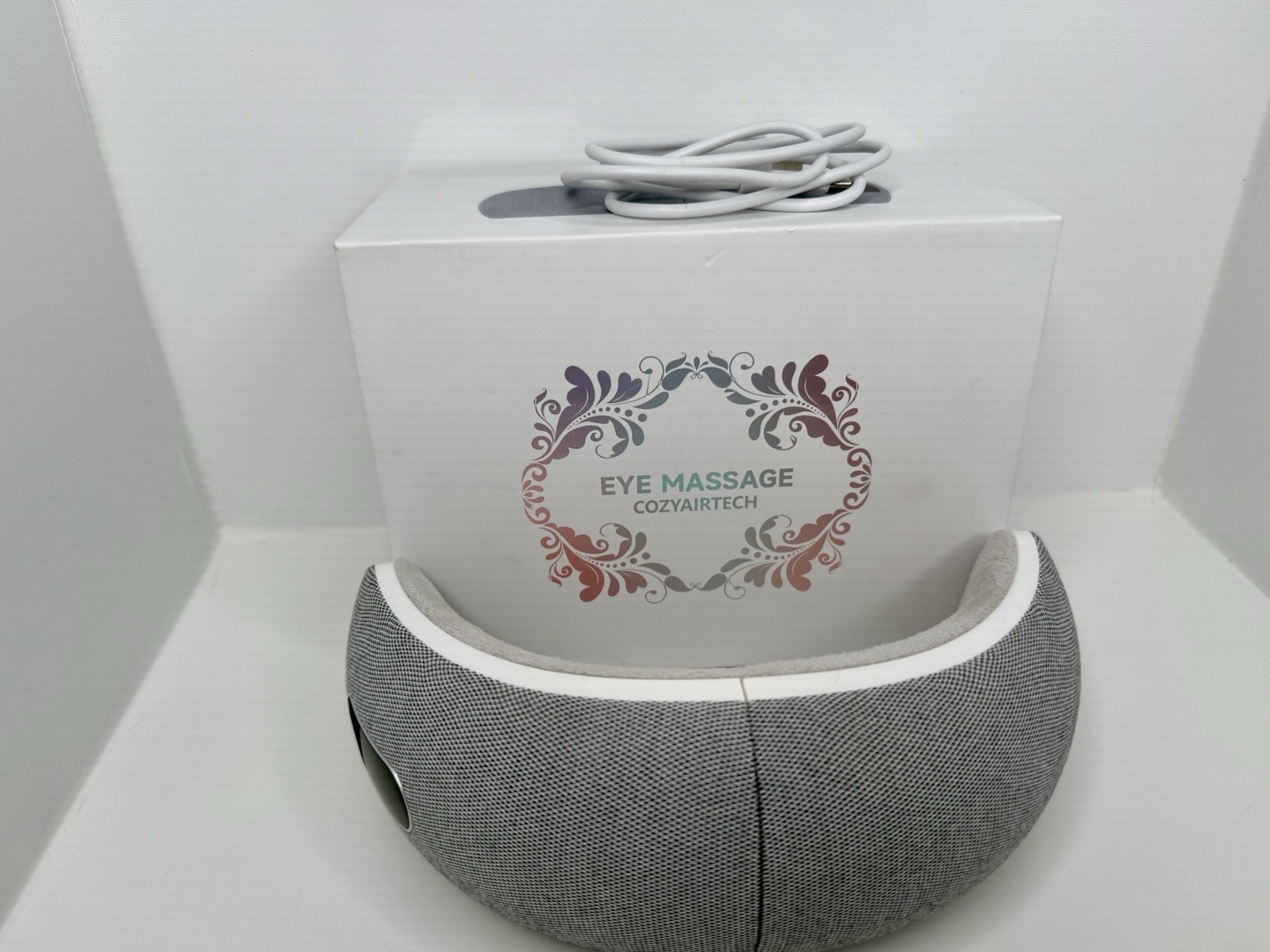 Smart Eye Massager by Cozyairtech features music, shock, hot compress Blue