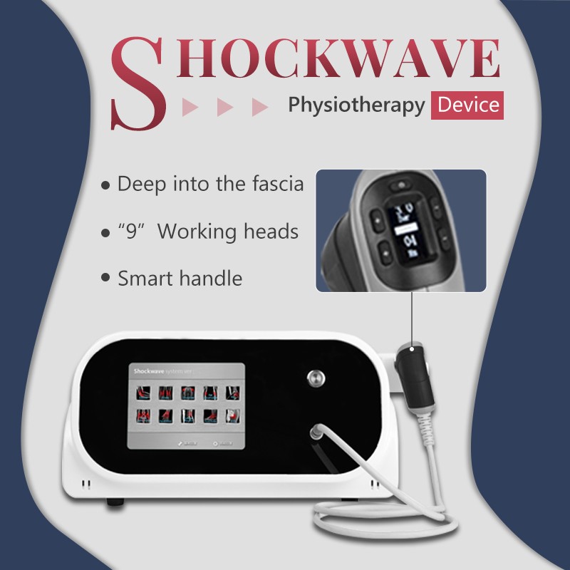 10 Bar Pneumatic ED Shockwave Therapy Machine Treatment Body Joint Pain Relief