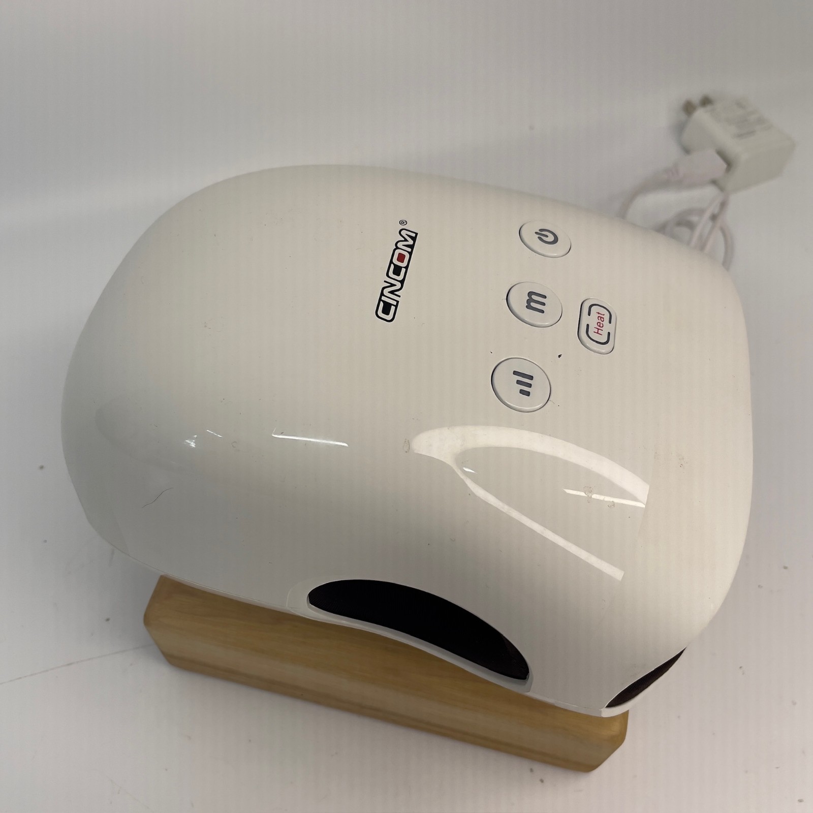 Cincom CM-026H Cordless Hand Massager with Heat – White | Arthritis Relief