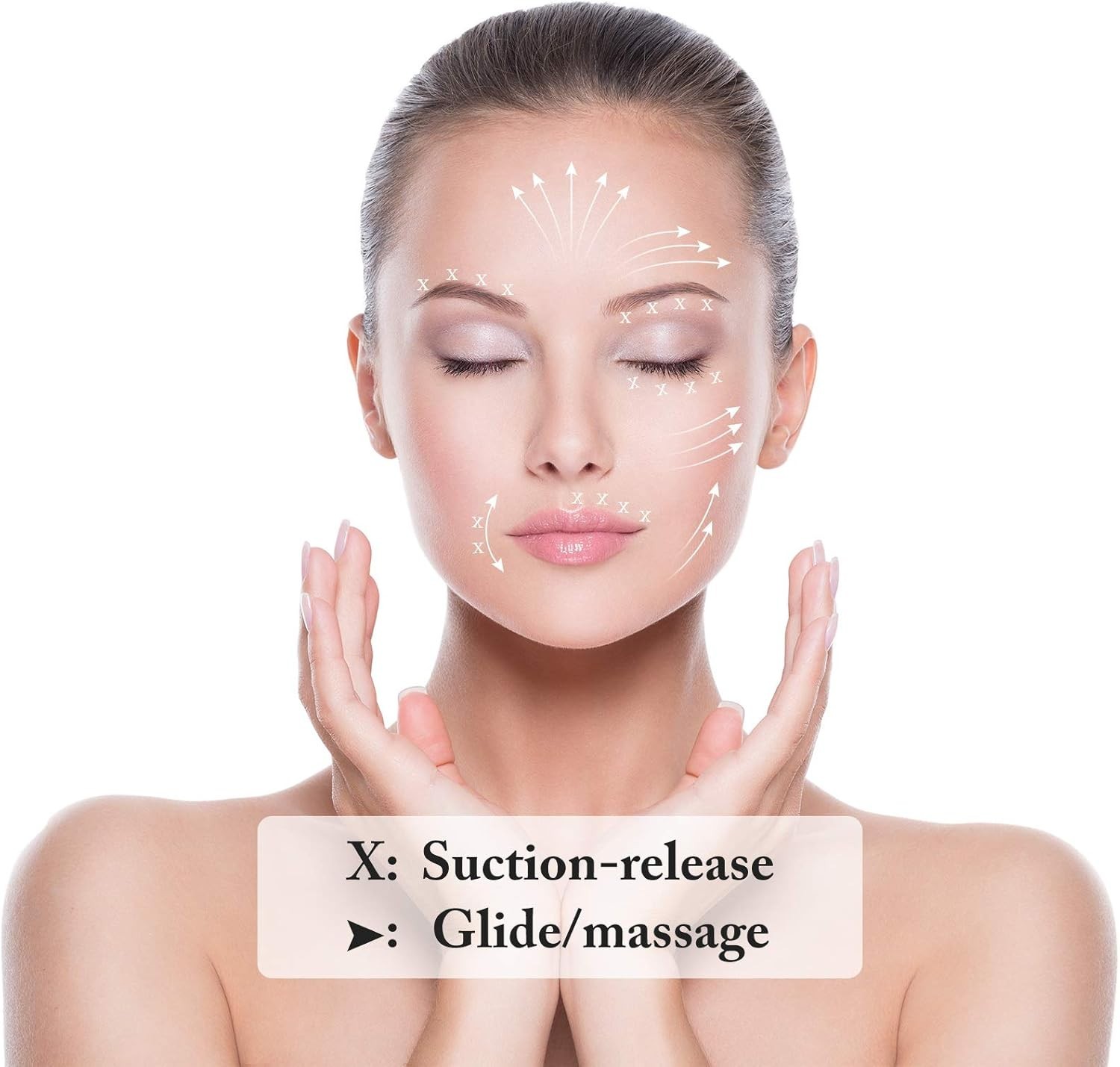 Elegant 2-Piece Facial Cupping Set: Glass & Silicone Suction Cups