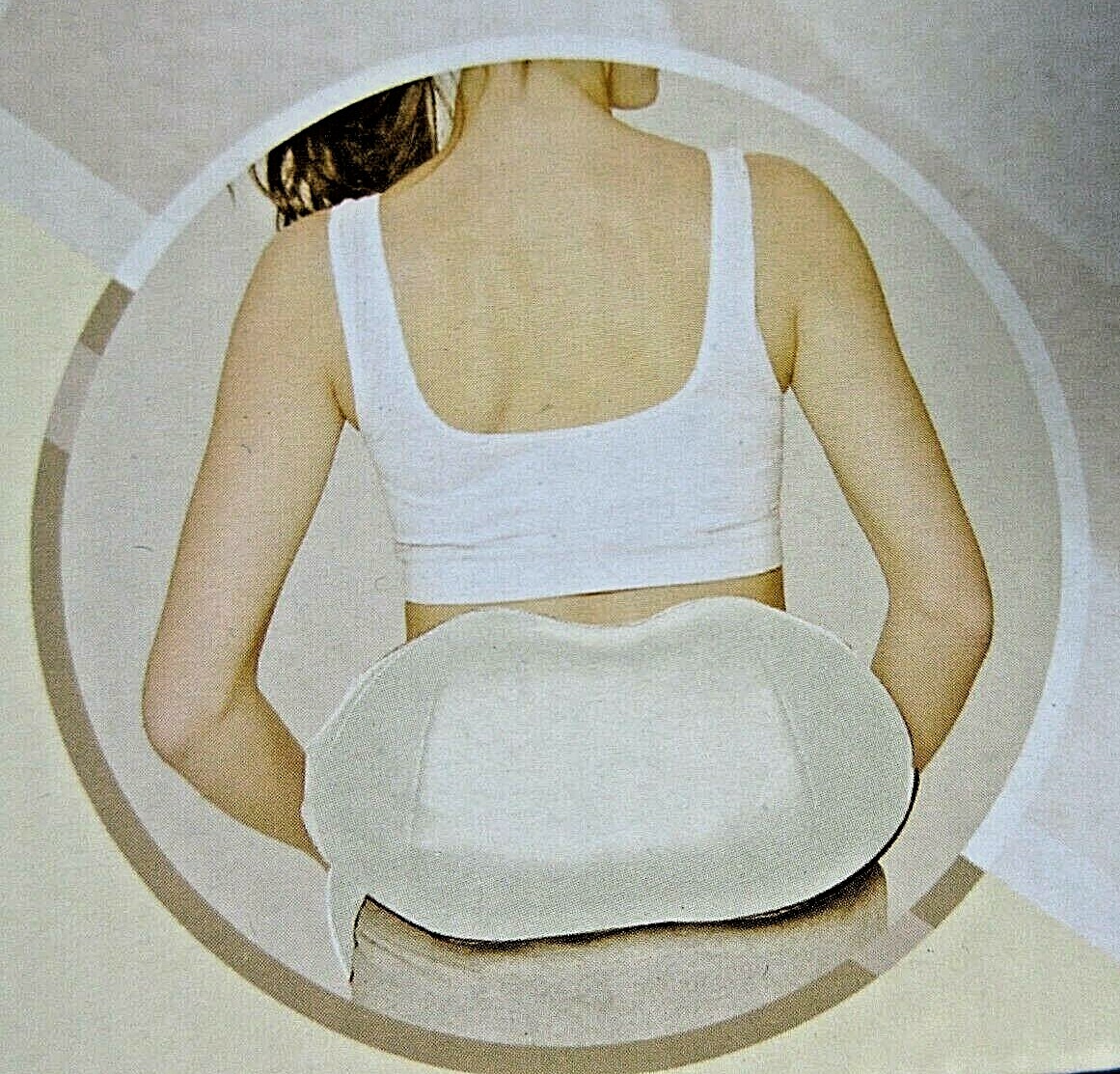 NEKTECK SHIATSU Kneading Massager w Heat Function 8 MASSAGE ROLLERS LMS-801 NEW