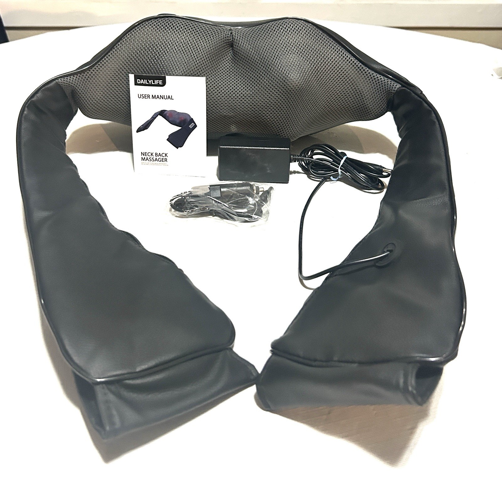 Daily Life Shiatsu Neck & Back Massager with Soothing Heat, Deep Tissue 3D K