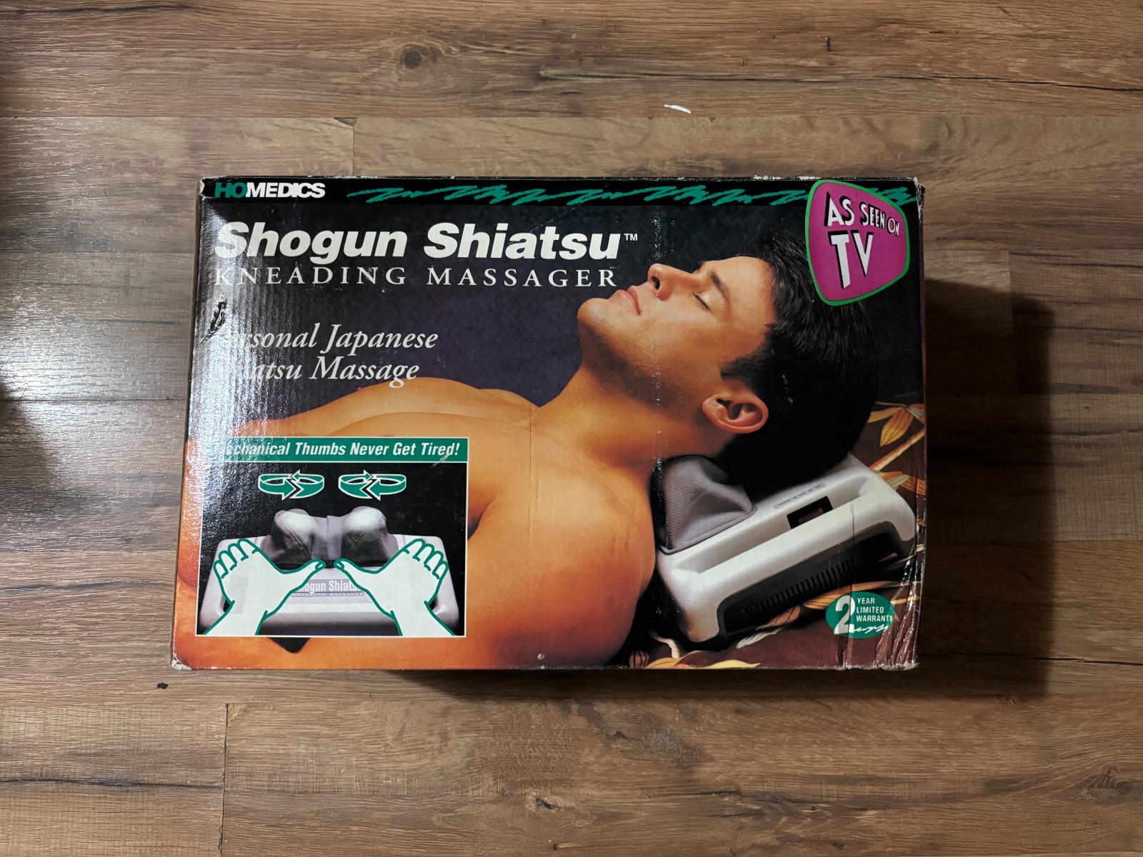 HoMEDICS Shogun Shiatsu Kneading Massager Shiatsu