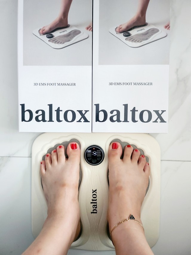 BALTOX 3D foot and calf toning deep muscle relaxing circulation EMS massage Pad