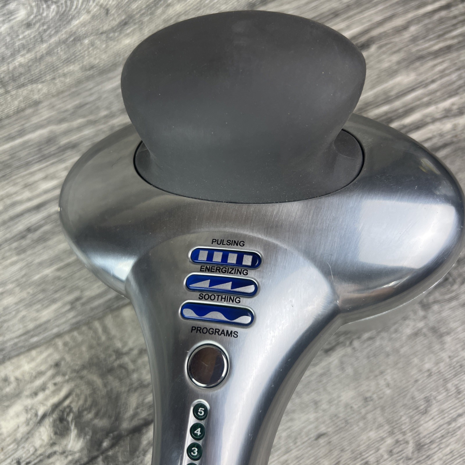 Brookstone Max BST-007 Dual Node 5 Speed 3Programs Full Body Percussion Massager