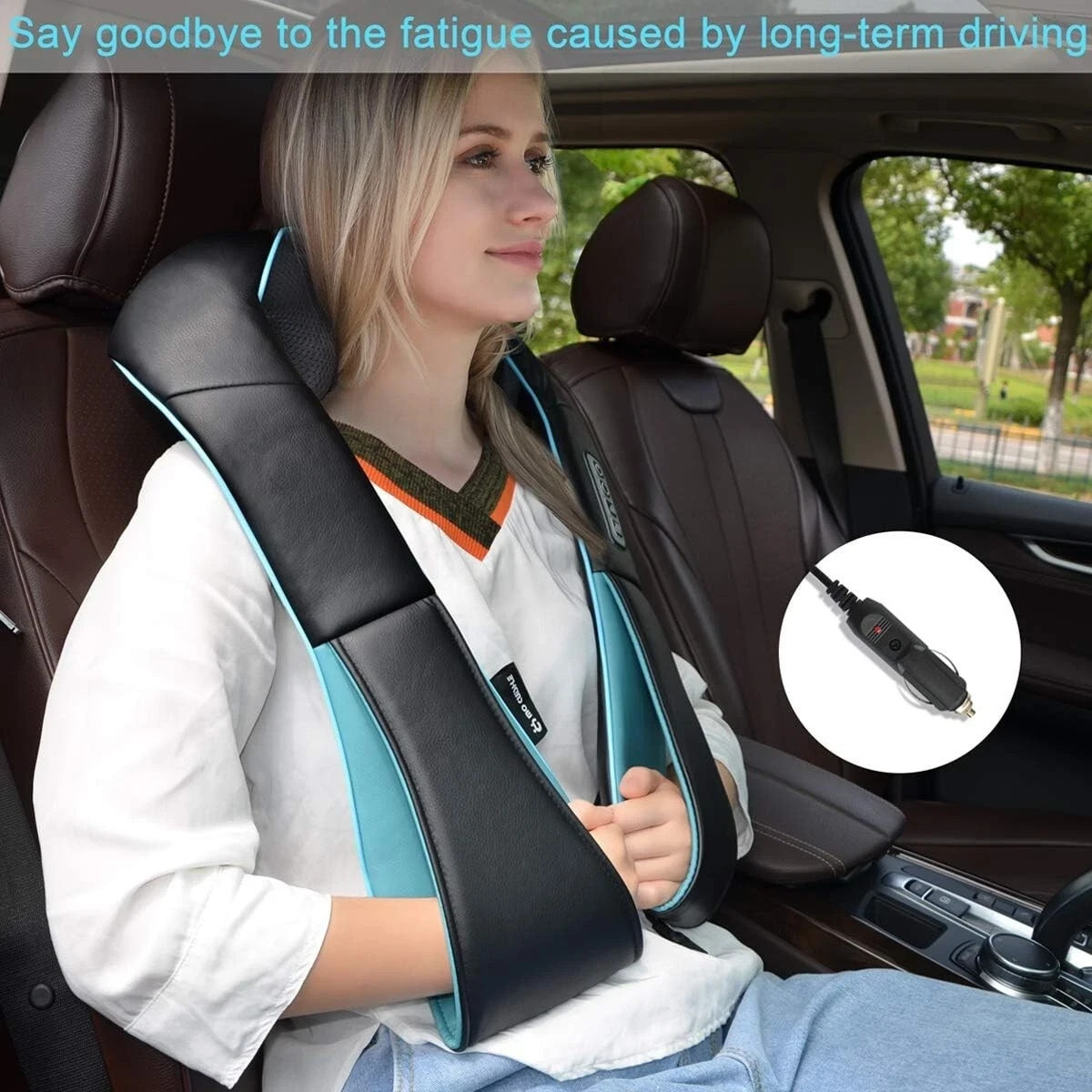 SYLPHIM SHIATSU NECK BACK SHOULDER FULL BODY MASSAGER 3 Level Intensity Modes