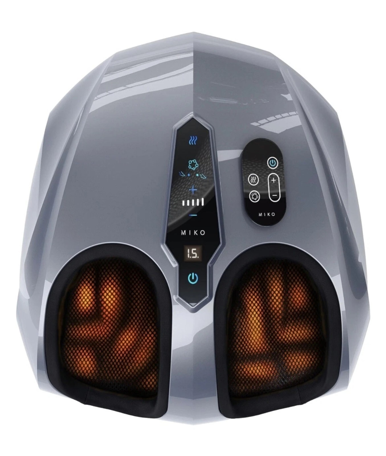 MIKO Foot Massager Machine – Deep Kneading, Shiatsu, Air Compression, and Heat