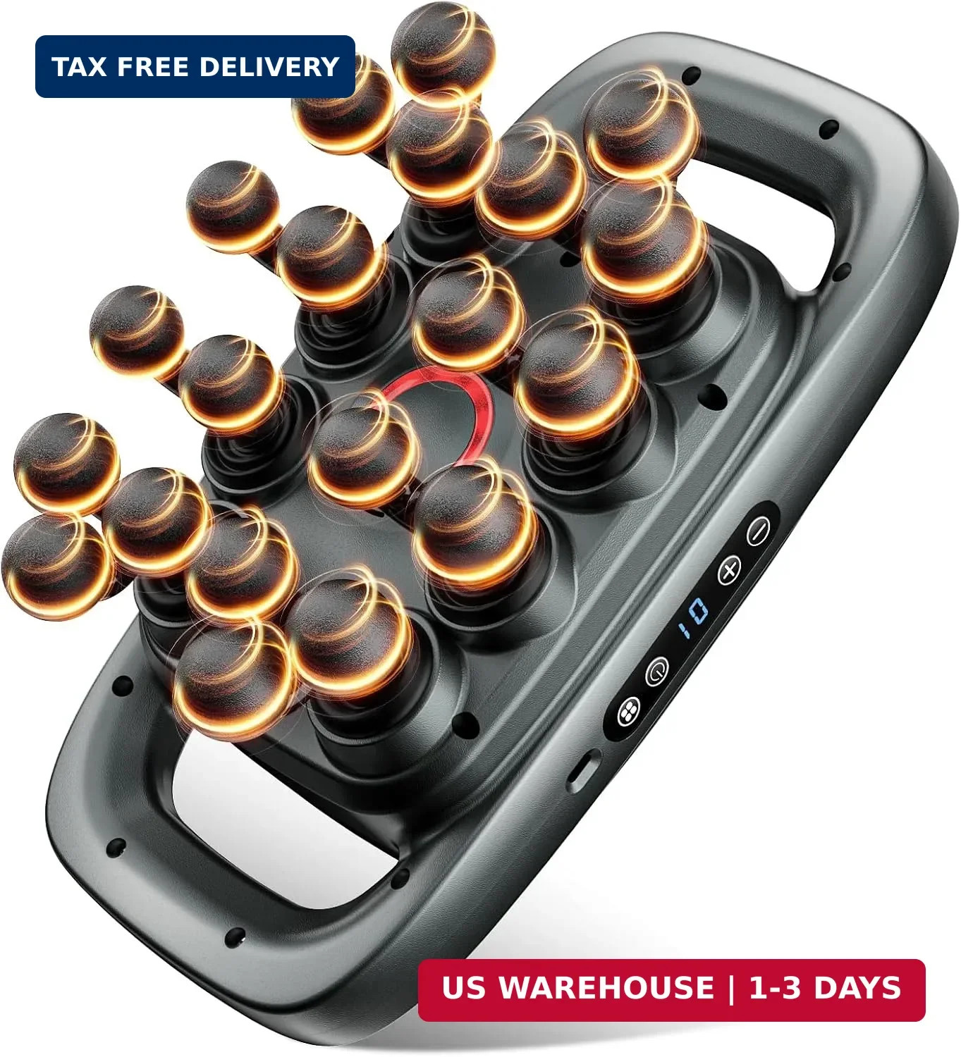 Envyvip 20-Heads Back Massager for Deep Tissue, Fathers Day Birthday Gifts for M