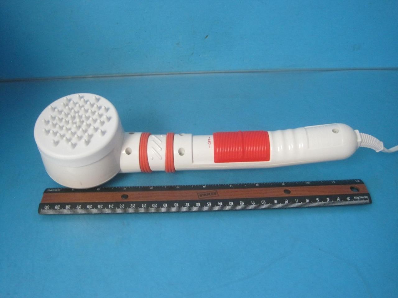 Homedics Infra Tech Ultra Deluxe Infrared Heat Massager White QB-60 W/ heads