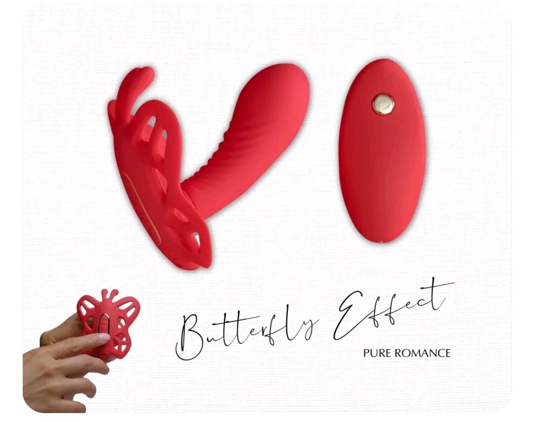 Pure Romance- BUTTERFLY EFFECT • Panty Vibe, Wireless- new and sealed