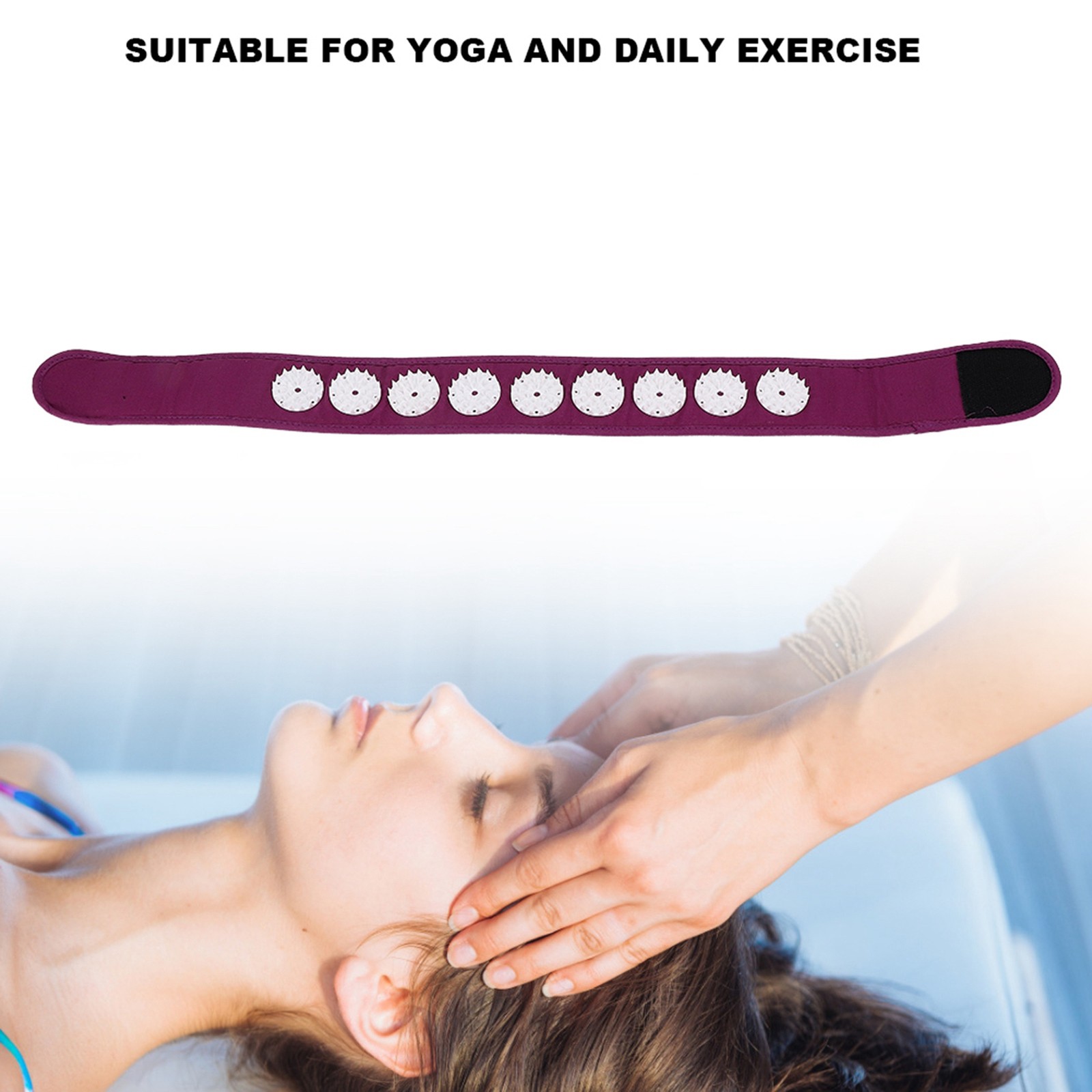 Compact Portable Massage Headband For Yoga Fitness Home Recommended AP9