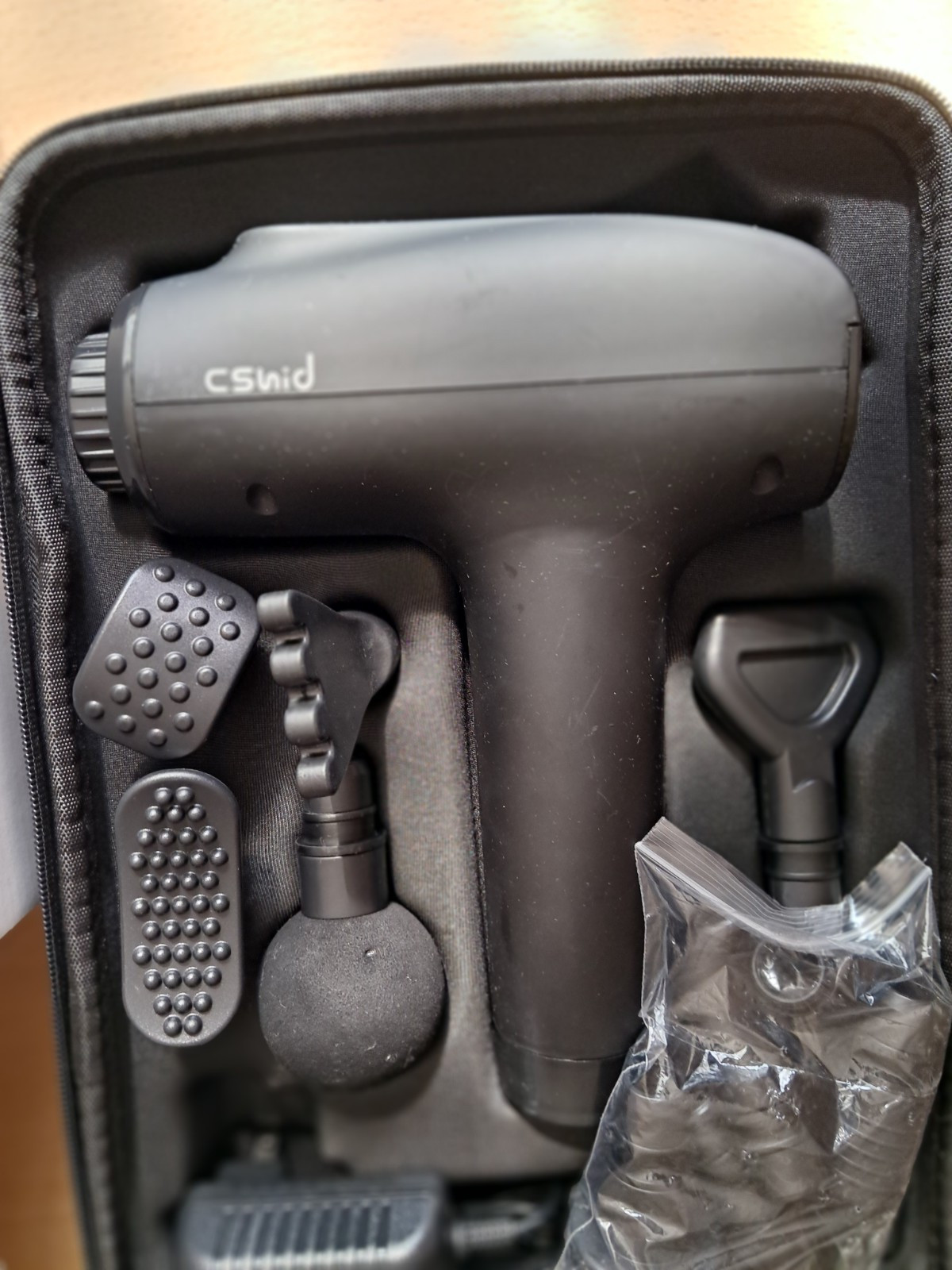 Cshidworld Massage Gun, Deep Tissue Back Massage for Athletes for Pain Relief