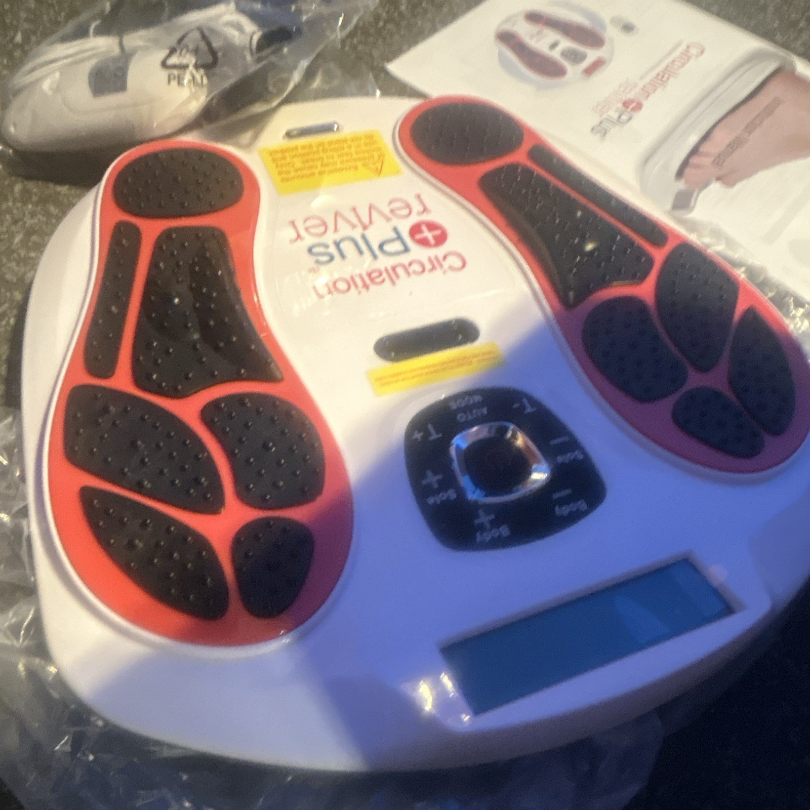Circulation Plus Reviver Foot Massager Circulation Machine w/ Remote, Multispeed