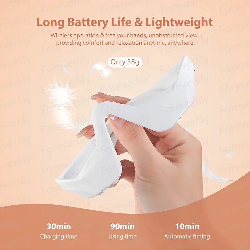 Upgraded Flexible Stable Easy to Use 3D Red Light Eye Massager LED Therapy Devic