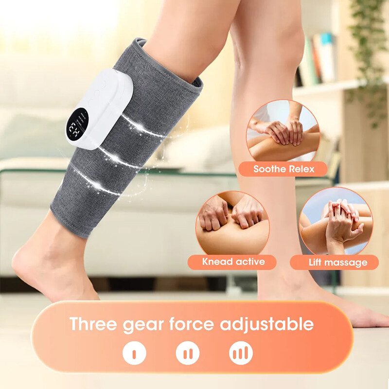 Leg & Foot Massager, Air Compression Leg Massager for Circulation & Pain Relief