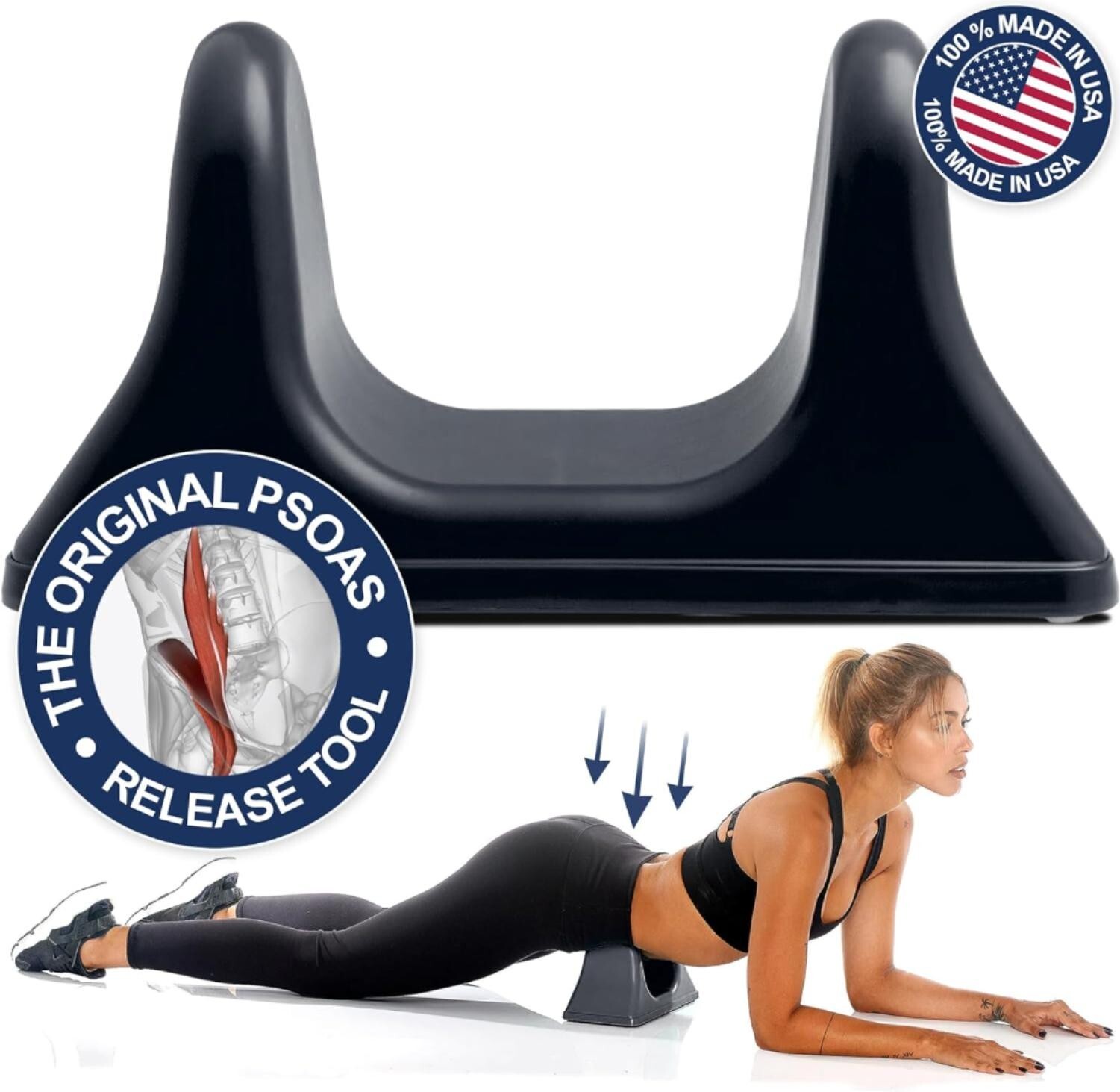 NEW PSO RIGHT CHOICE Muscle Release & Deep Tissue Massage Tool – Night Black