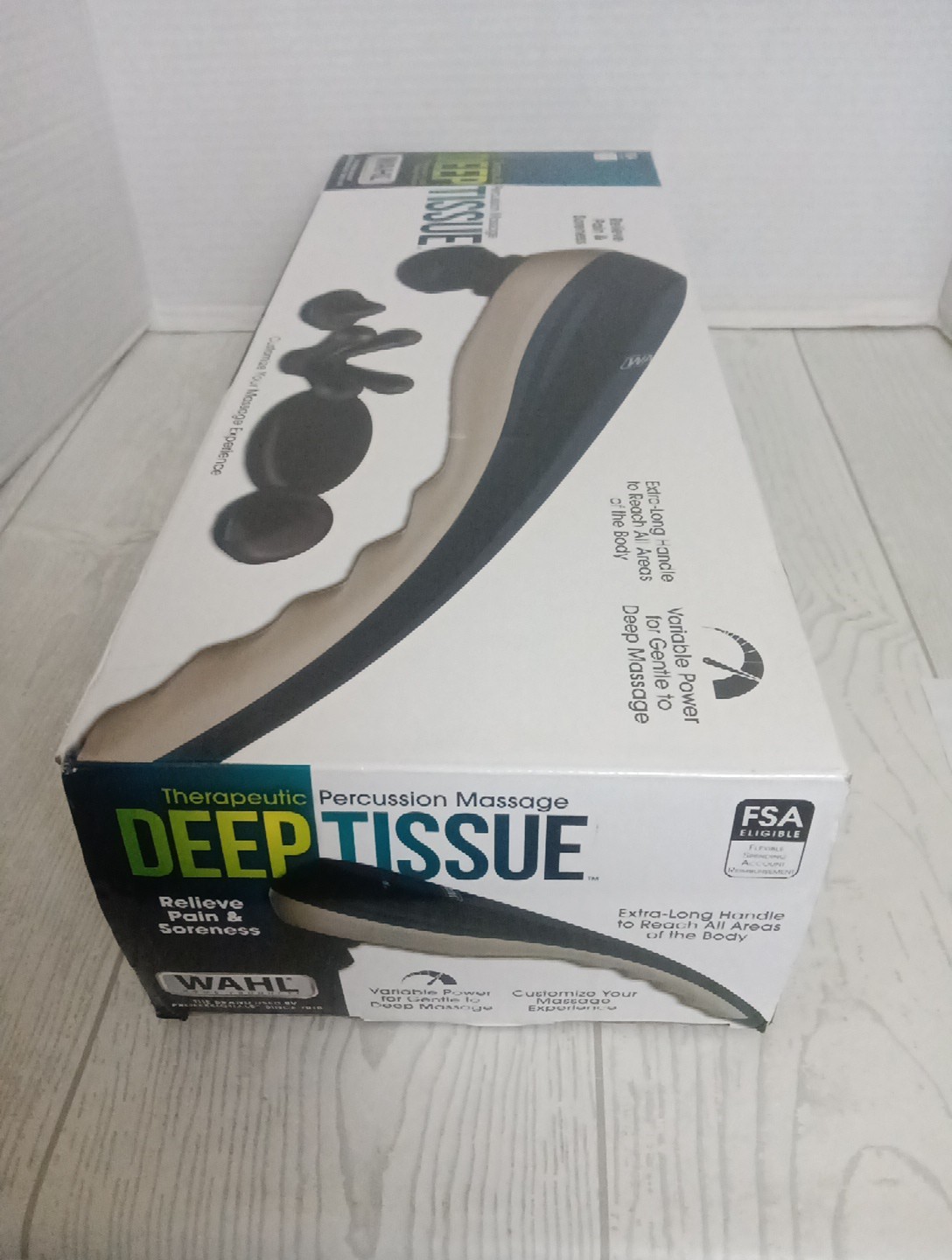 Wahl 4290-300 Deep Tissue Percussion Therapeutic Massager Variable Intensity