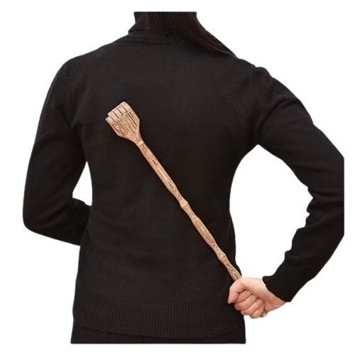 Back Scratcher New Palm Wood Handmade stick Thai Body Massager wooden