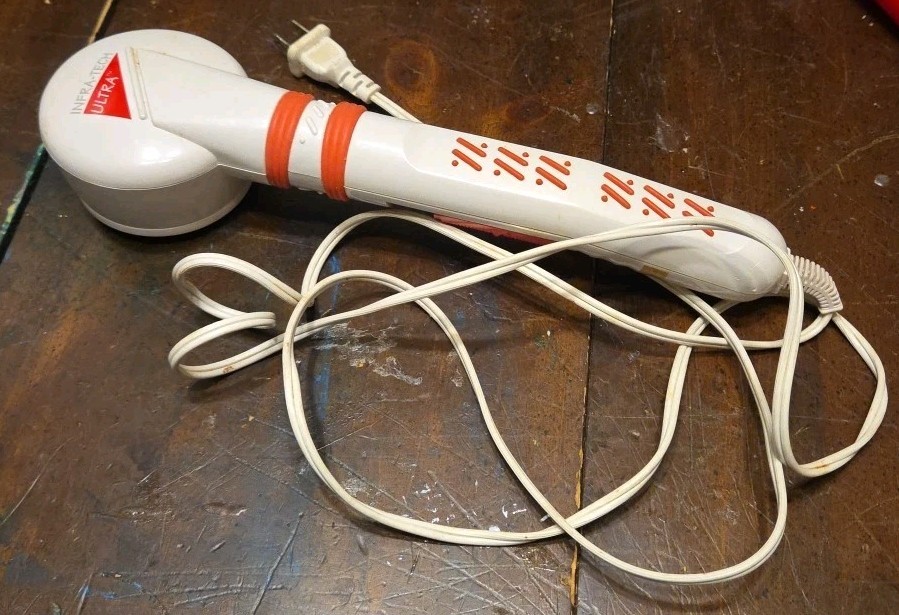 Homedics Infratech Ultra Deluxe Infrared Handheld Wand Massager QB-60 Great cond