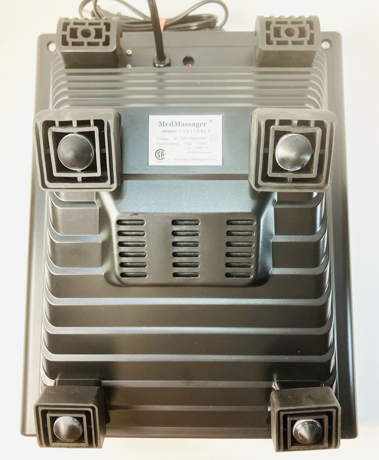 MedMassager MMF07 Electric Foot Massager Machine 11 Speed ~ Excellent Condition!
