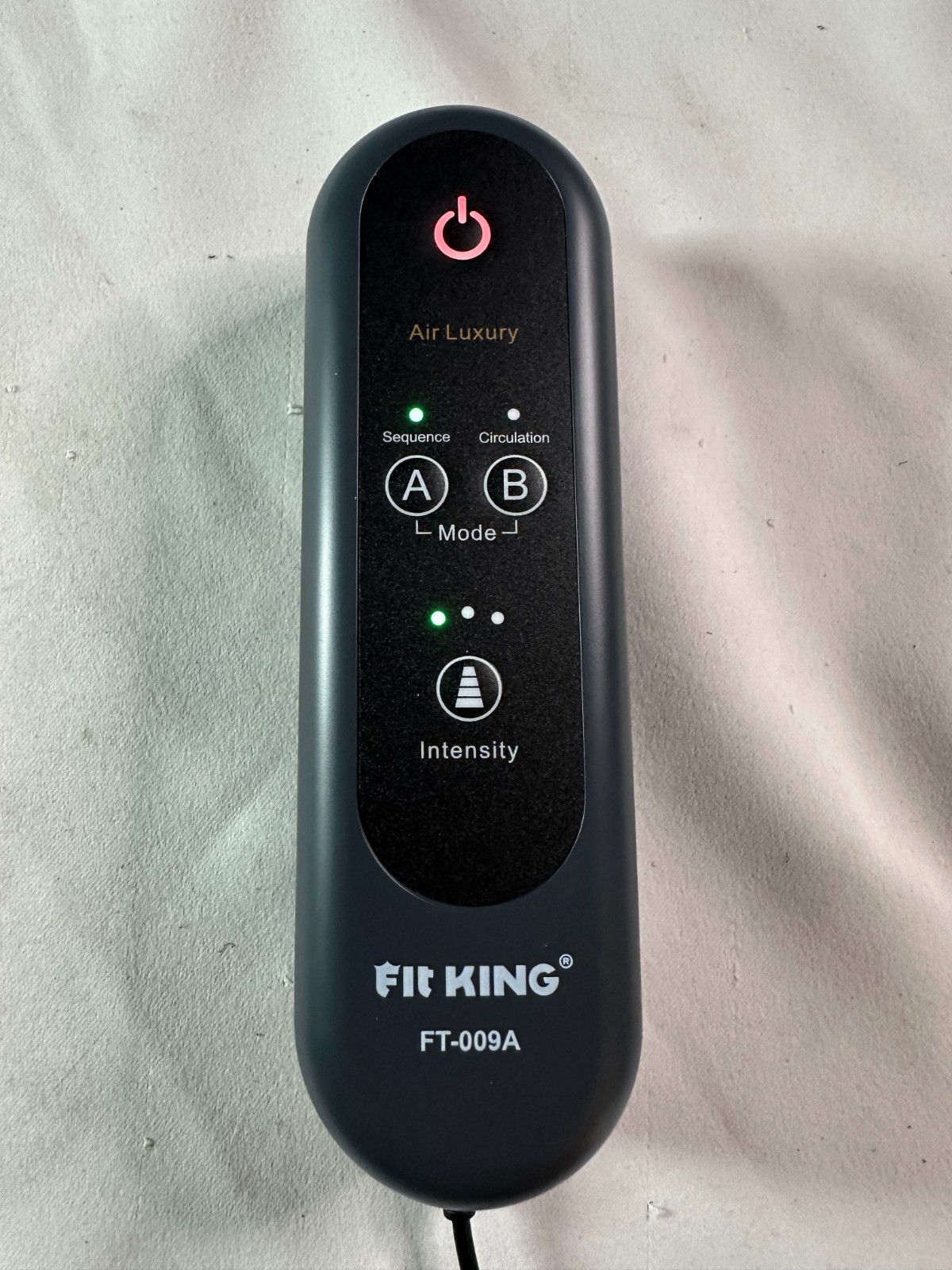 Fit King FT-009A Black 2 Modes Air Compression Leg Massager Machine
