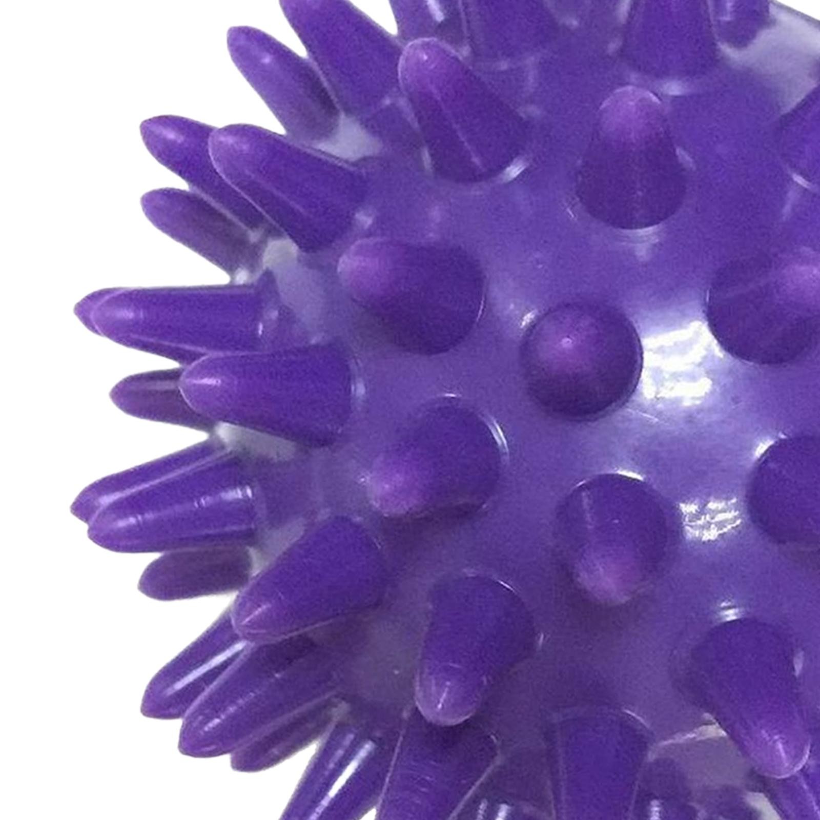Spiky Massage Ball Pocket Size Travel Exercise Ball for Neck Hand Palms Back