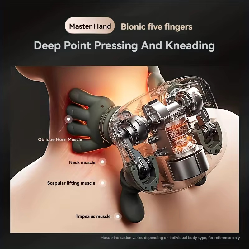 Fully Automatic Smart Neck and Shoulder Massager with kneading massage the de…