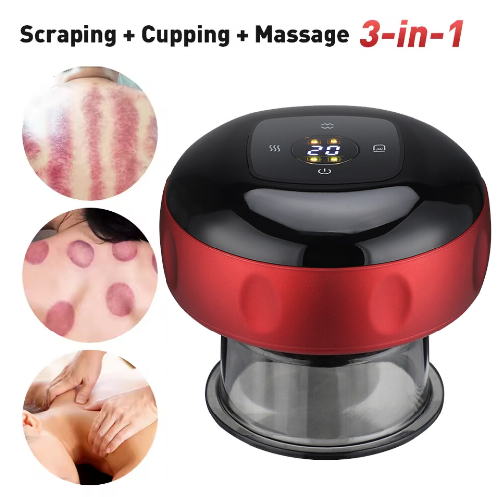 Smart Electric Cupping Massage Suction Vacuum Scraping Therapy Machine Slimming