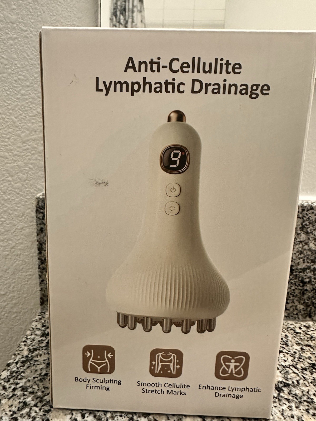 Anti-Cellulite Massager Beige Full Body Sculpting Firming Smooth Cellulite