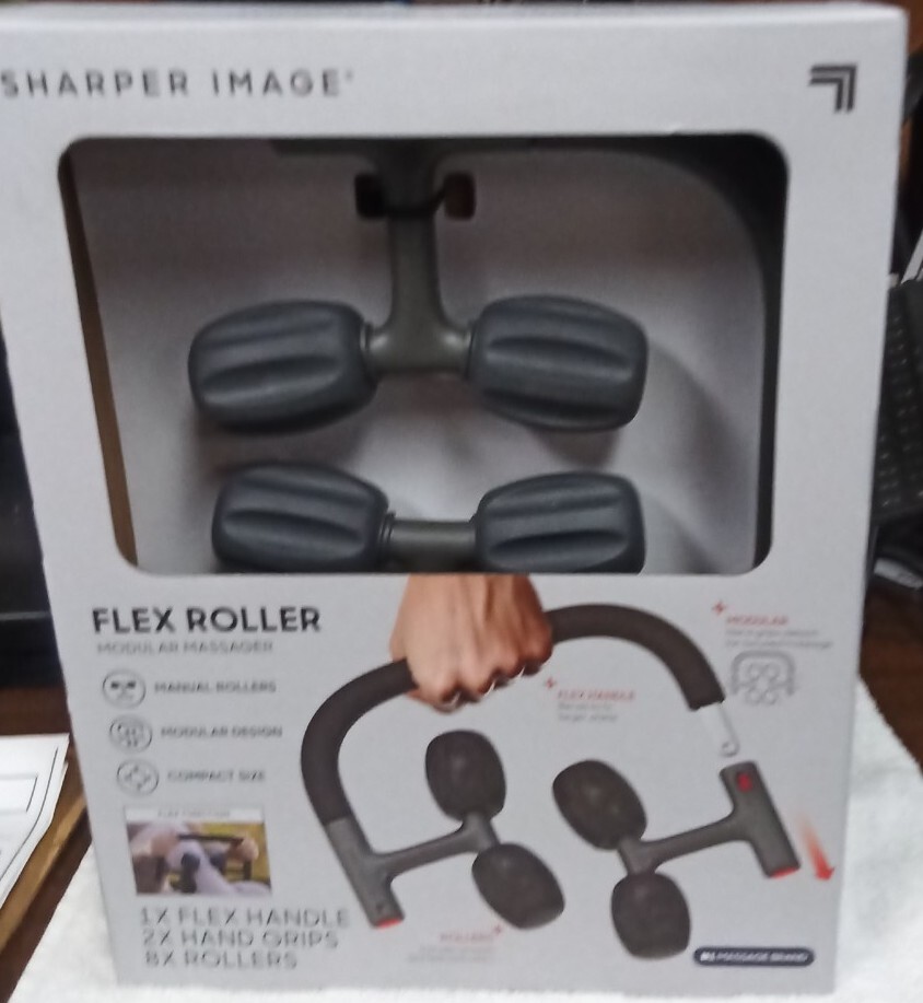 Sharper Image Flex Roller Modular Massager Full Body
