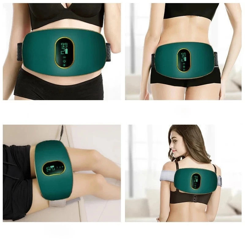 Electric Fat Burn Slimming Machine Weight Loss Belly Body Thin Massage Belt AU