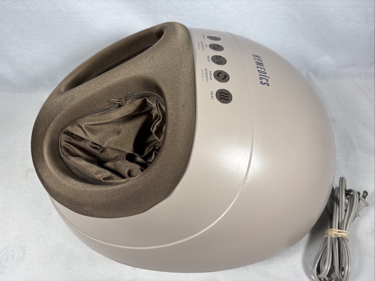 HoMedics Shiatsu Air Pro Foot Massager Heat Massage FMS-350H Kneading Tan