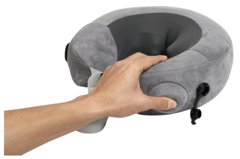 Travelmall Switzerland Multi-Functional Pillow, 6D Rolling Massager