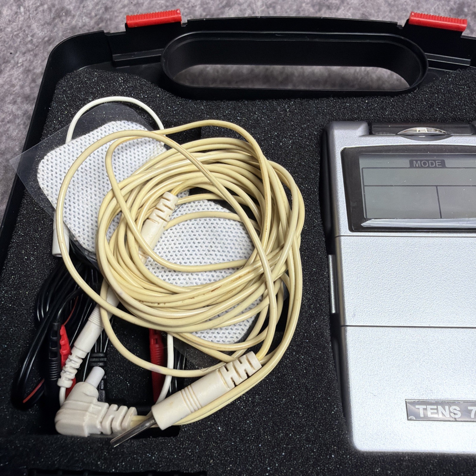 TENS 7000 Digital TENS Unit with Accessories And Rechargeable Battery