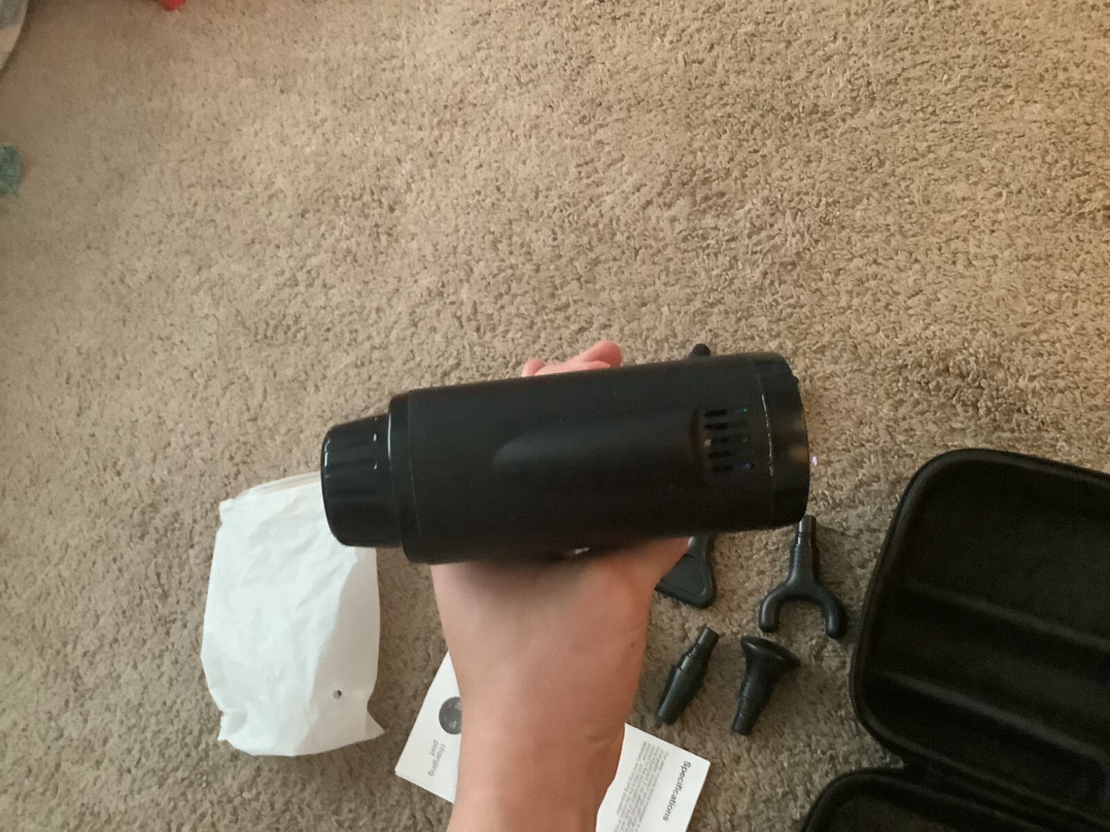 Percussion Massage Gun 30w Speeds Vibration Muscle Therapy Massager