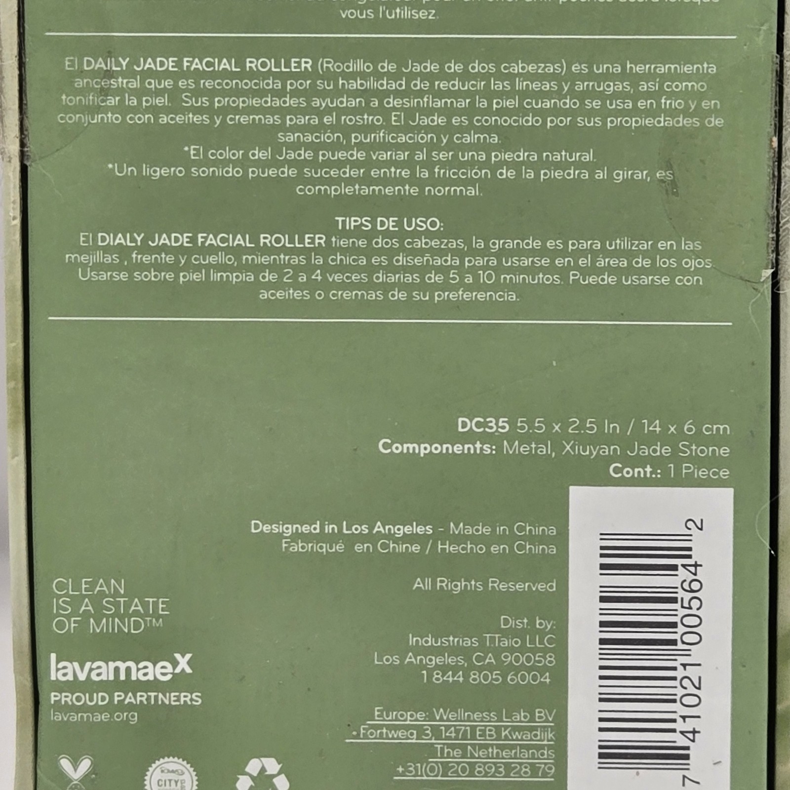Daily Concepts | Daily Jade Facial Roller New Real Jade