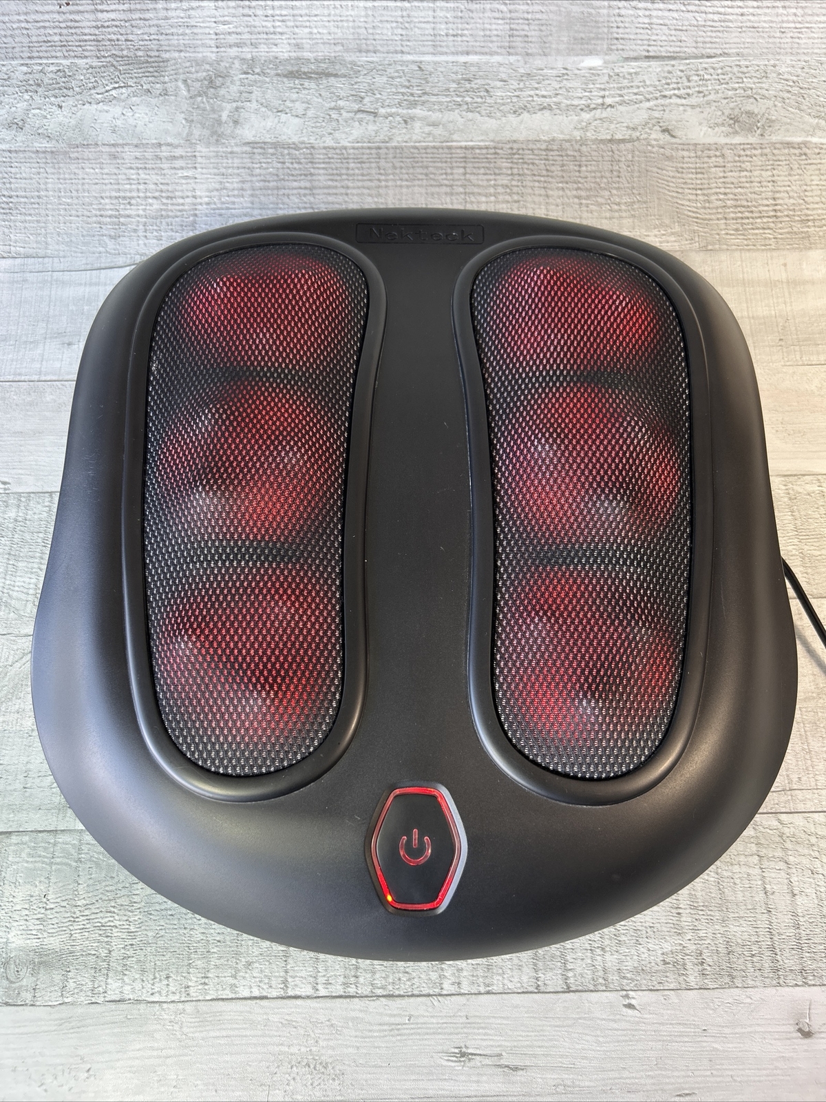 Nekteck Foot Massager with Heat Shiatsu Kneading Foot Massage EUC