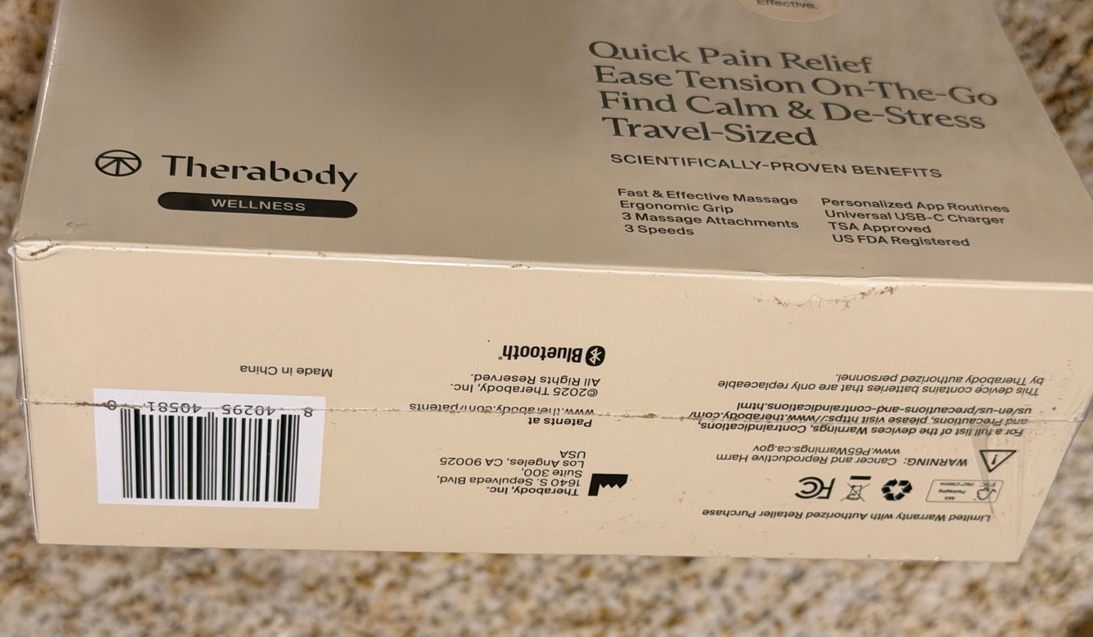 Therabody Theragun Mini (3rd GEN) Portable Massager – Black NEW SEALED