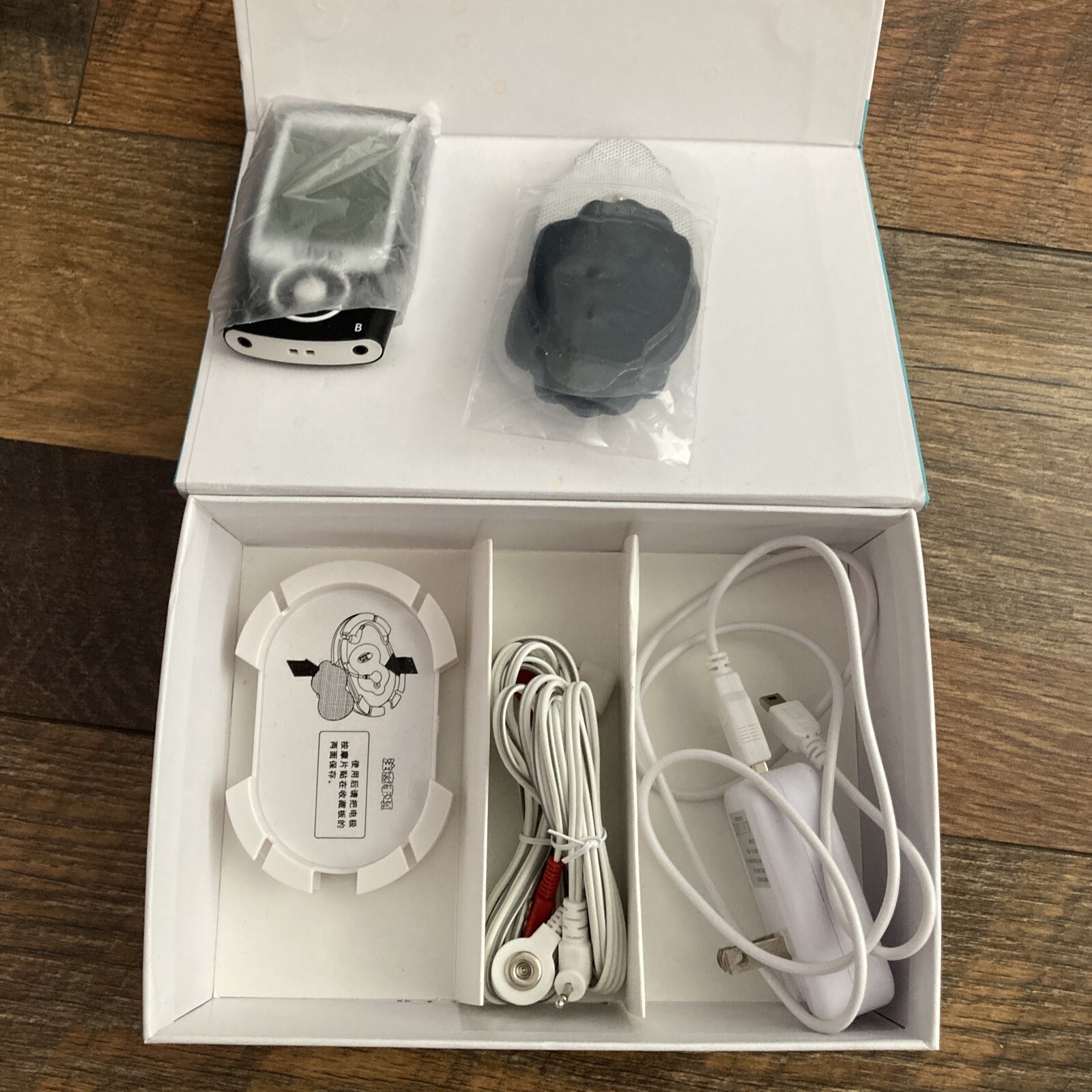 Vive Tens Unit Electrotherapy Muscle Stimulator Rechargeable Black