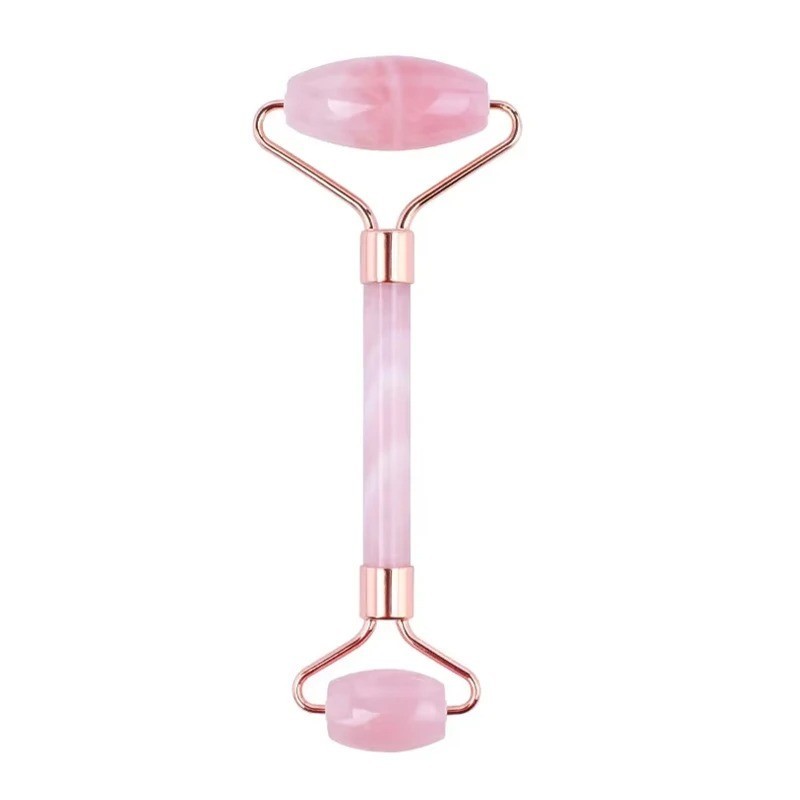 Natural Jade Roller Face Gua Sha Natural Stone Body Neck Massager Acupoint Eye C
