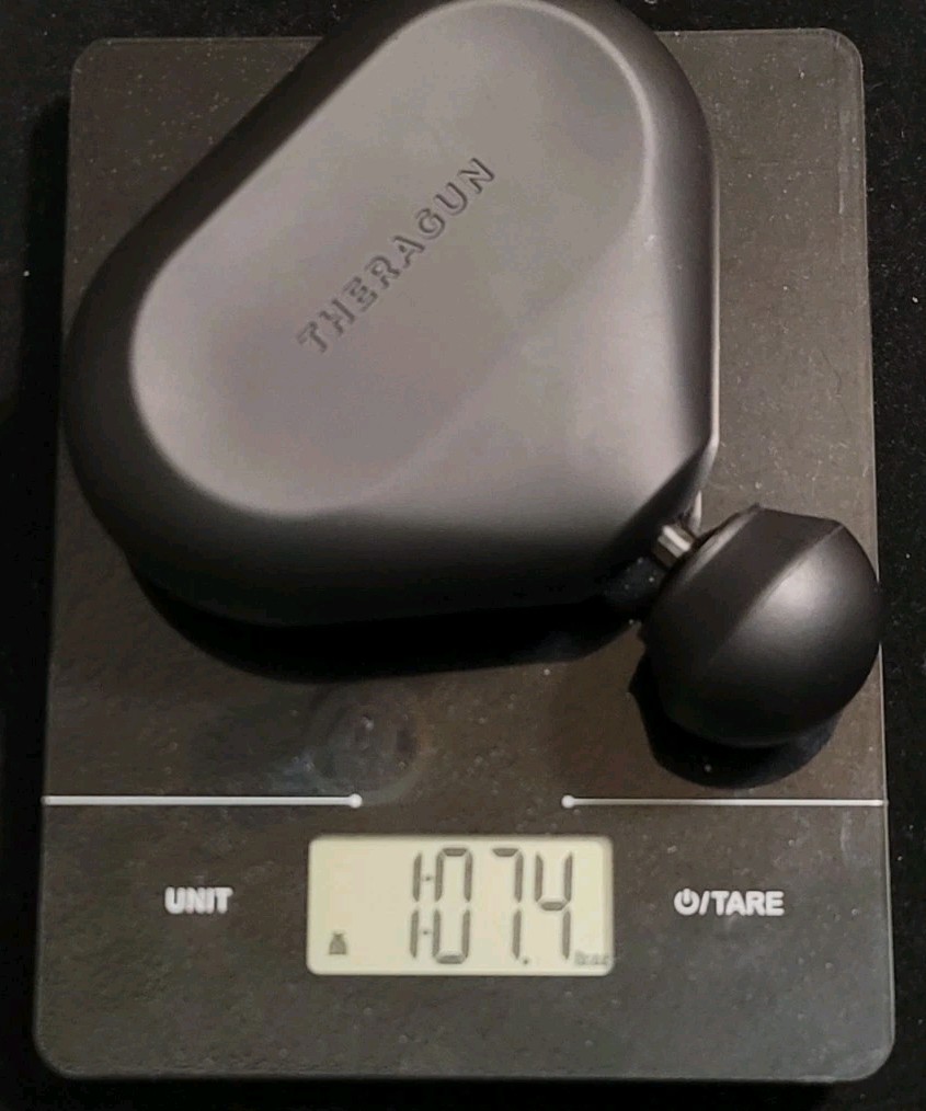 Theragun Mini Handheld Therabody Percussion Muscle Massager 3 Speed w/cord EUC