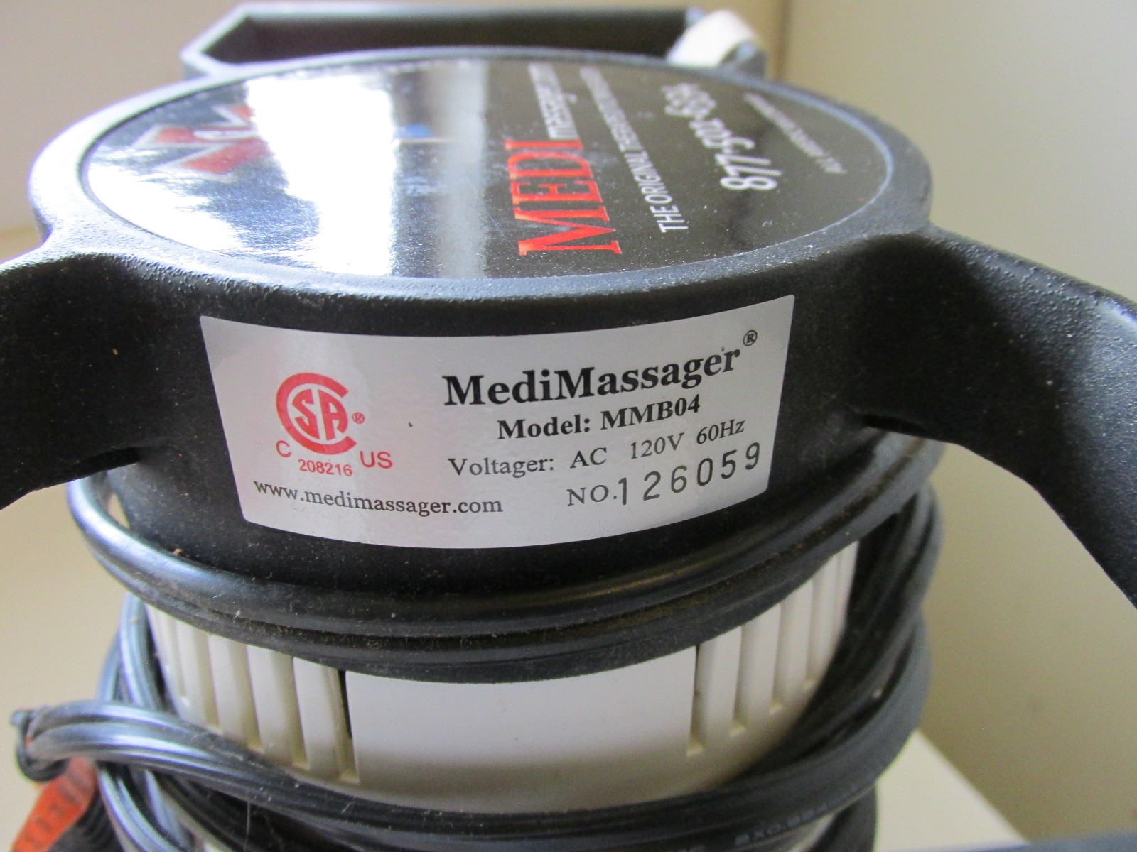 Medi Massager MMB04 Variable Speed Deep Tissue Professional Body Massager