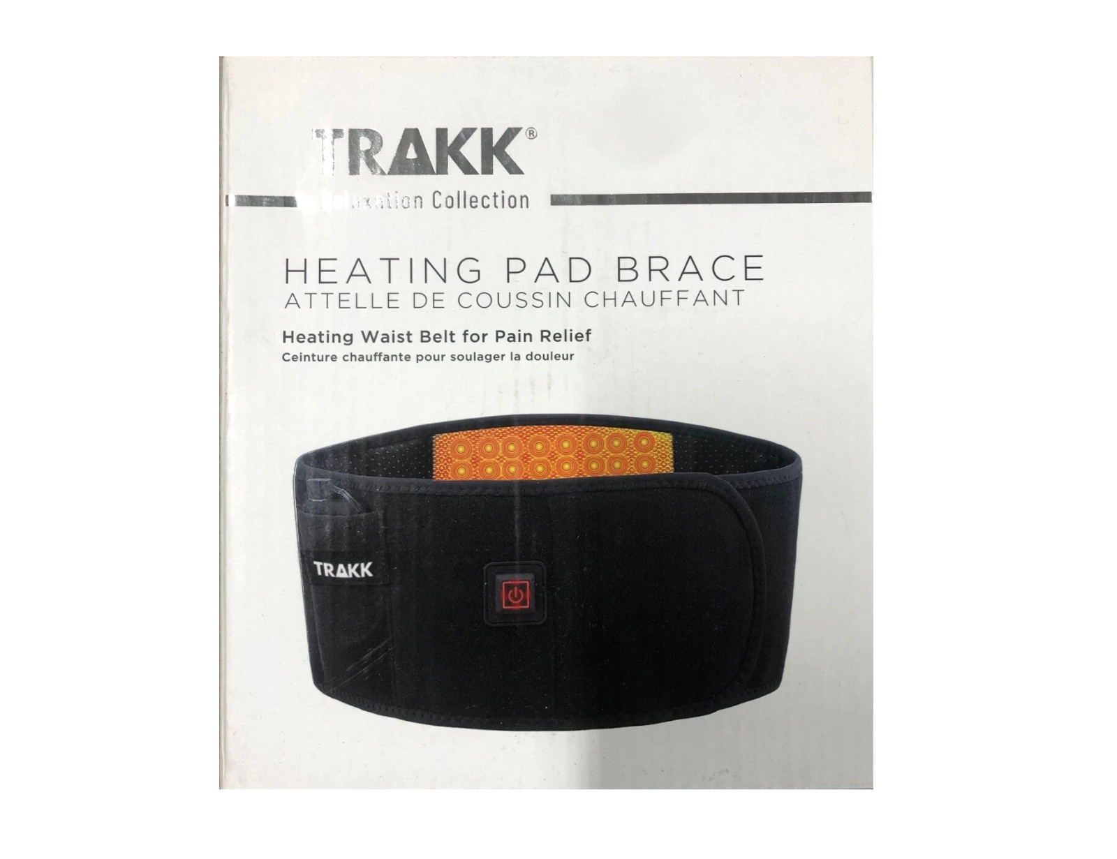 Trakk Heating Pad Brace – Heating Waist Brace for Pain Relief